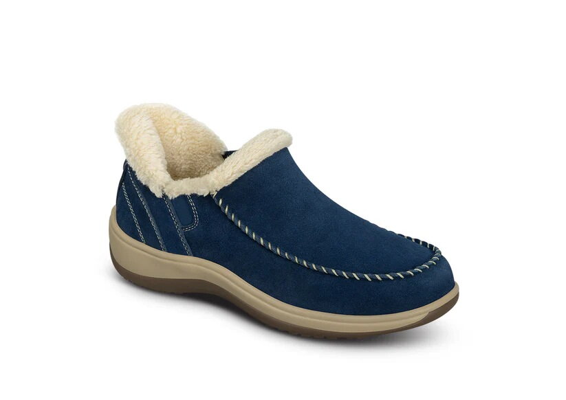 OrthOFeet Dames Hands-Free Instap Mocassin Lorin Sapphire