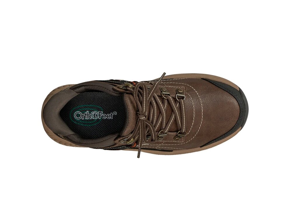 OrthOfeet Dames Hands-Free Instap Schoen Carmel Brown