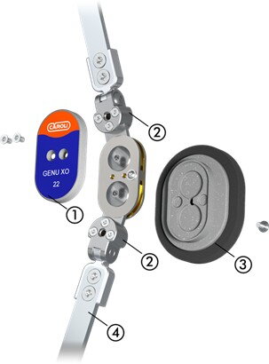 Caroli Knie Scharnier GENU XO -Varus/Valgus Correctie en Gonartrose