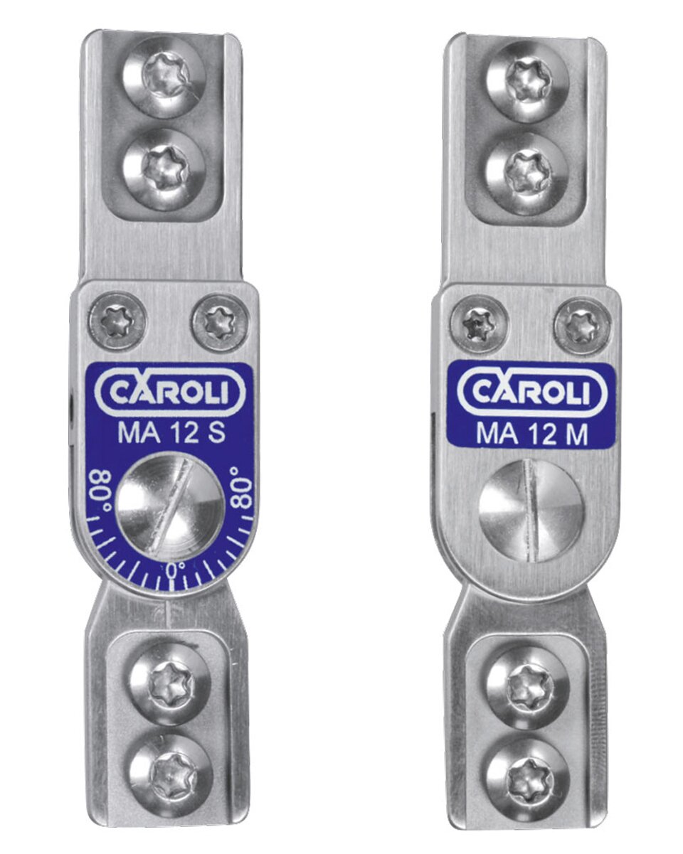 Caroli Quengelscharnier MA12 & MA15