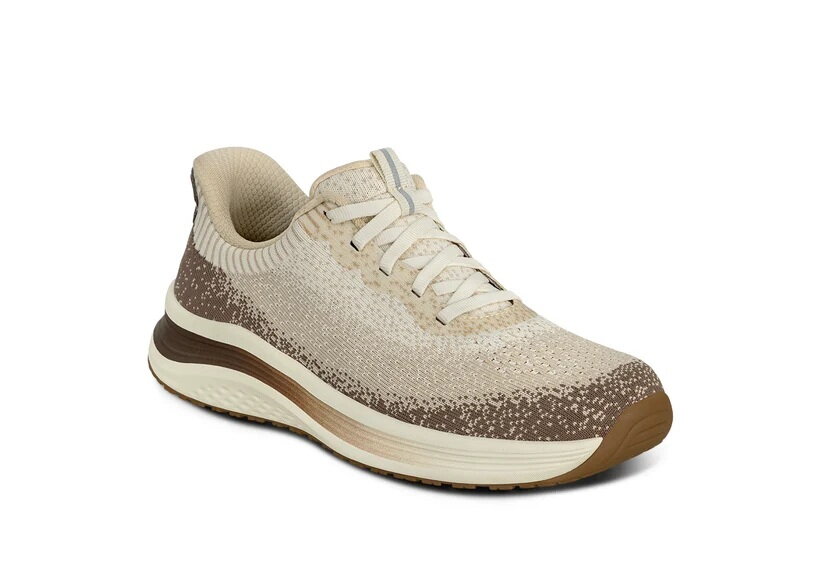 OrthOFeet Dames Hands-Free Instap Sneaker Nira Nutmeg