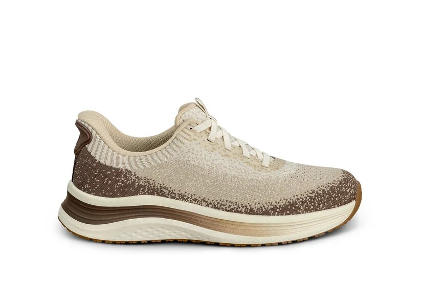 OrthOFeet Dames Hands-Free Instap Sneaker Nira Nutmeg