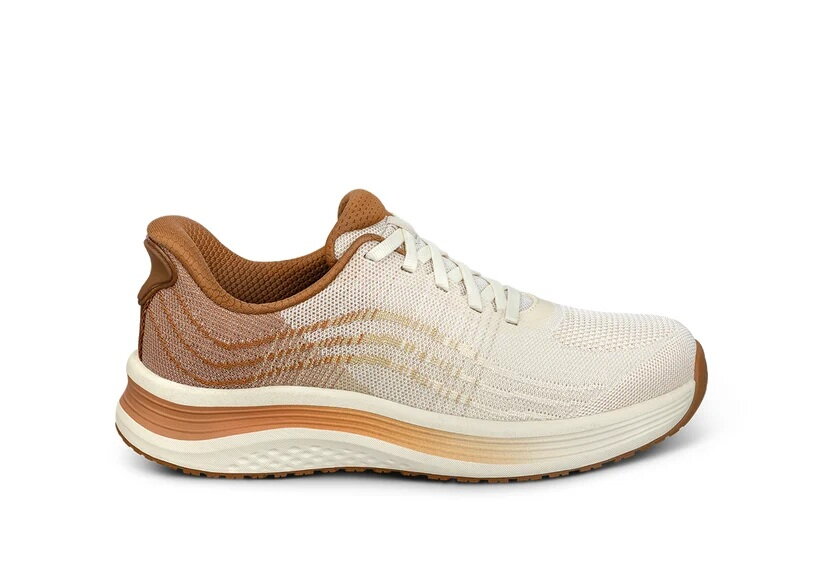 OrthOfeet Dames Hands-Free Instap Sneaker Nira Copper Gold